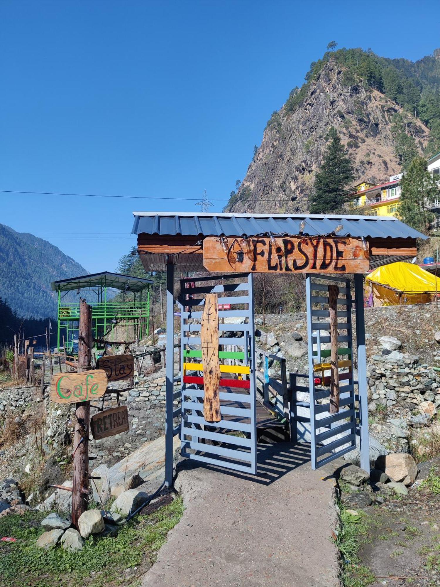 Hotel Flipsyde Retreat Kasol Exteriér fotografie